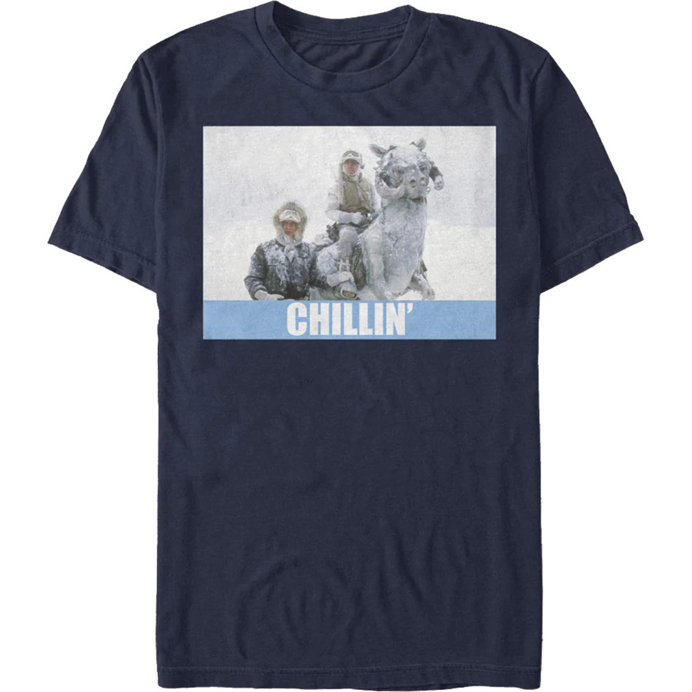 Han Solo And Luke Skywalker Chillin Star Wars Tshirt